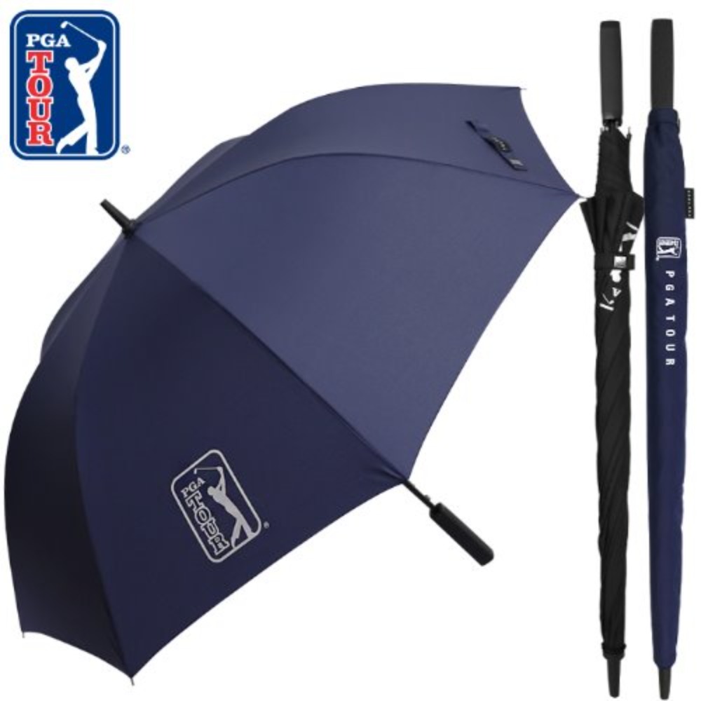 PGA 70 자동 스퀘어핸들 장우산 골프 우산