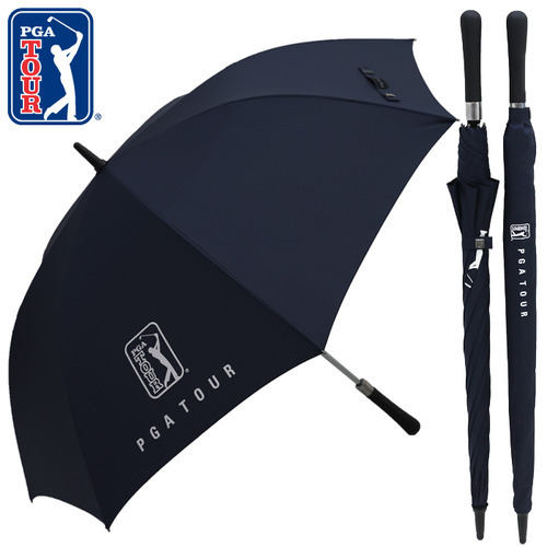 PGA 70자동 올화이바 무지 장 골프 우산